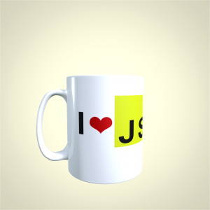 Кружка "I love JavaScript"