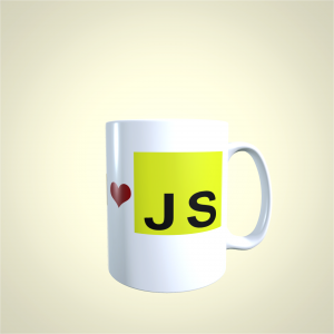 Кружка "I love JavaScript"